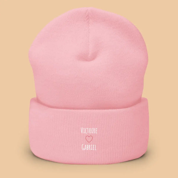 Embroidered first names