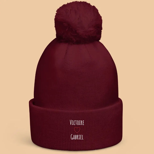 Embroidered first names