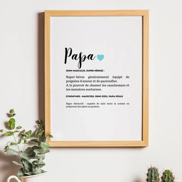 Papounet – Cadeau personnalisé – Henriette & Co