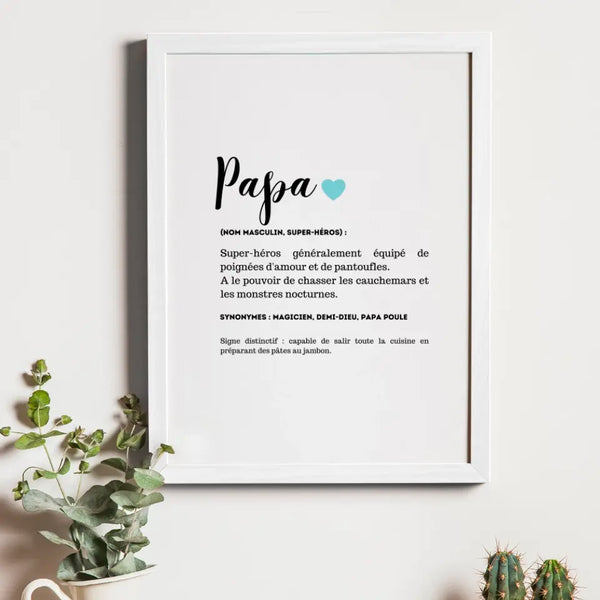 Papounet – Cadeau personnalisé – Henriette & Co
