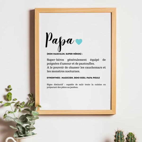 Papounet – Cadeau personnalisé – Henriette & Co
