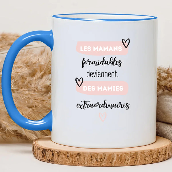 Mamies extraordinaires – Cadeau personnalisé – Henriette & Co