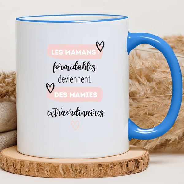 Mamies extraordinaires – Cadeau personnalisé – Henriette & Co