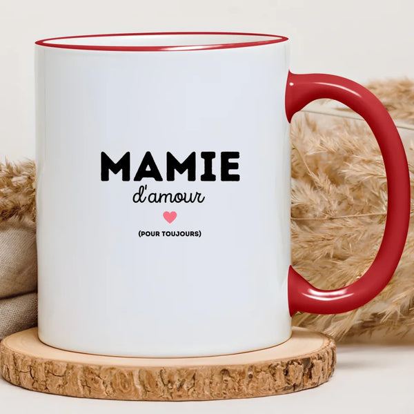 Mamie d'amour – Cadeau personnalisé – Henriette & Co