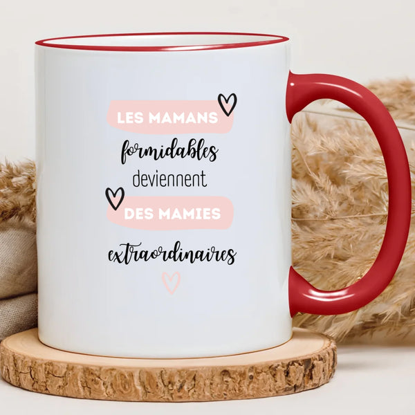 Mamies extraordinaires – Cadeau personnalisé – Henriette & Co