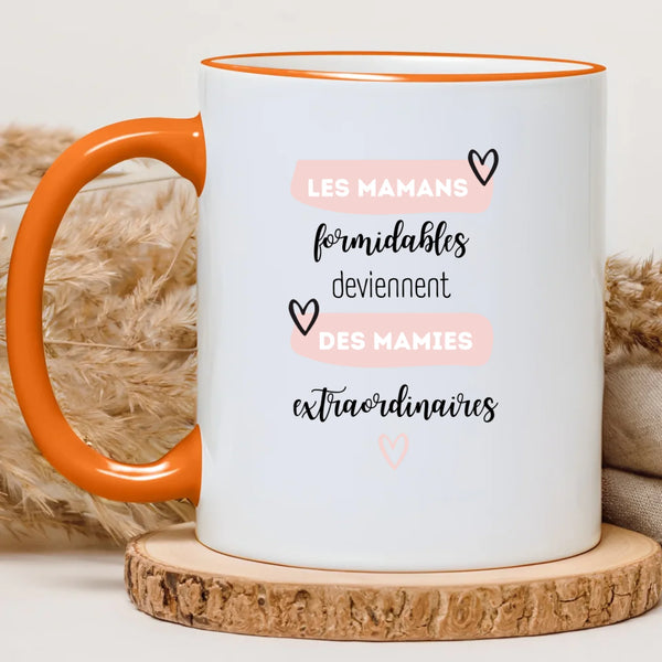 Mamies extraordinaires – Cadeau personnalisé – Henriette & Co