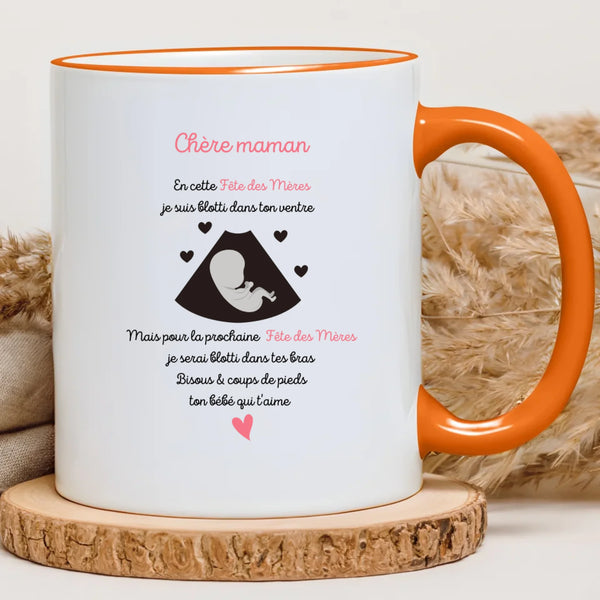 Future maman – Cadeau personnalisé – Henriette & Co