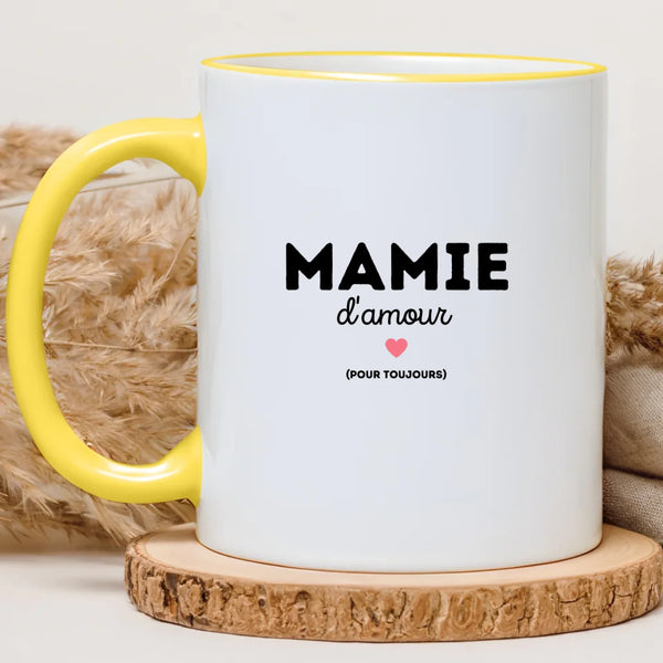 Mamie d'amour – Cadeau personnalisé – Henriette & Co