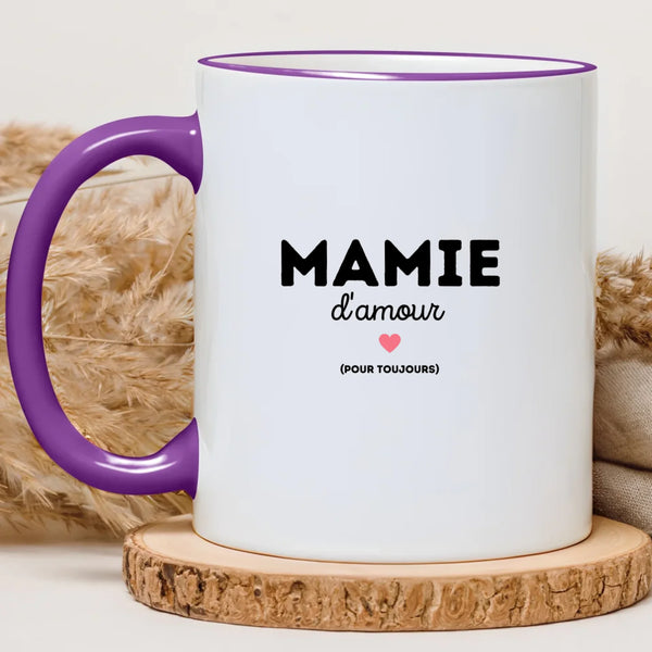 Mamie d'amour – Cadeau personnalisé – Henriette & Co