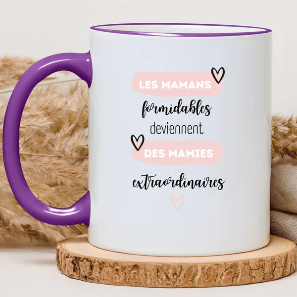 Mamies extraordinaires – Cadeau personnalisé – Henriette & Co