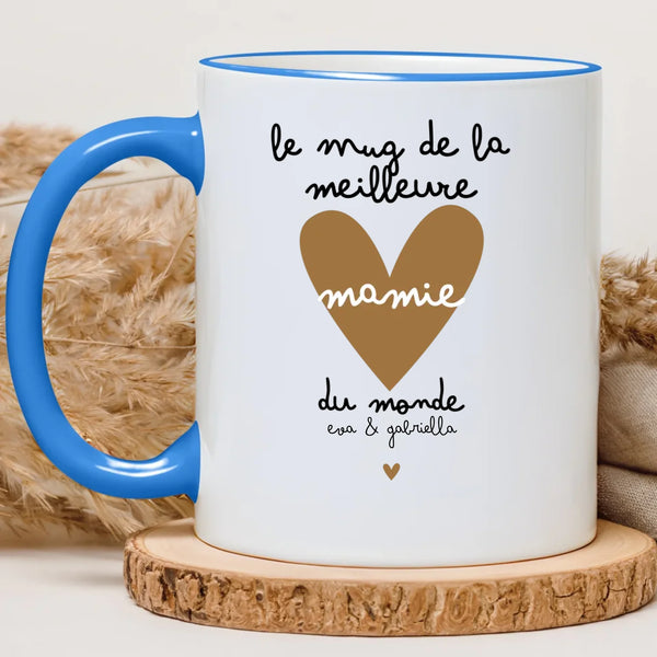 Meilleure mamie – Cadeau personnalisé – Henriette & Co