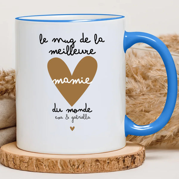 Meilleure mamie – Cadeau personnalisé – Henriette & Co