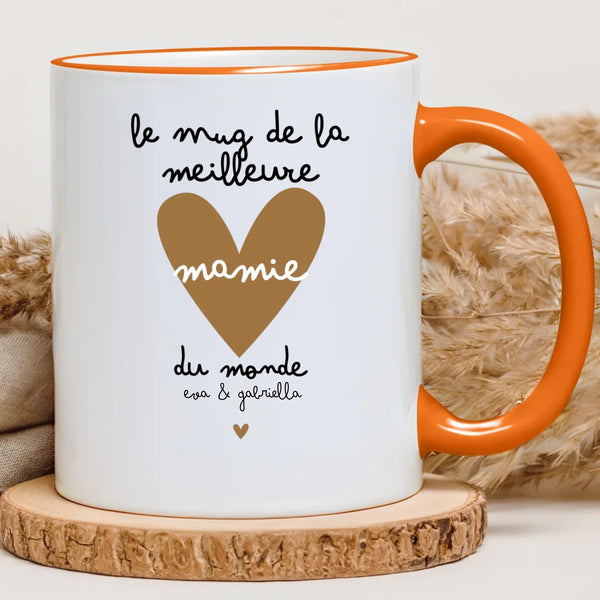 Meilleure mamie – Cadeau personnalisé – Henriette & Co
