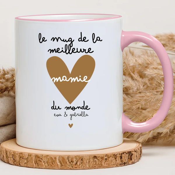 Meilleure mamie – Cadeau personnalisé – Henriette & Co