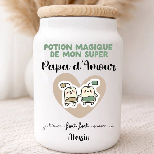 Boîte à thé – Cadeau personnalisé – Henriette & Co