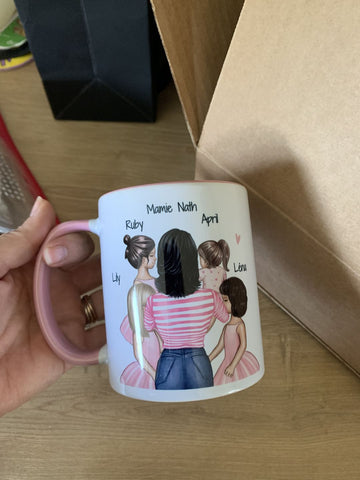 Mug personnalisé pour mamie avec citation