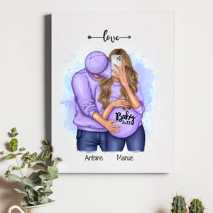 Baby is coming – Cadeau personnalisé – Henriette & Co