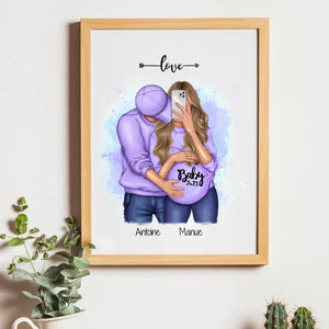 Baby is coming – Cadeau personnalisé – Henriette & Co