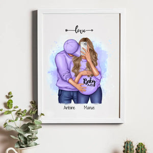 Baby is coming – Cadeau personnalisé – Henriette & Co