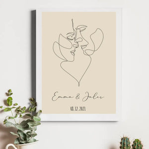 Abstrait – Cadeau personnalisé – Henriette & Co