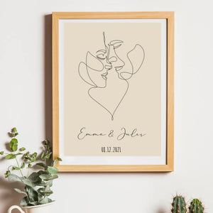 Abstrait – Cadeau personnalisé – Henriette & Co