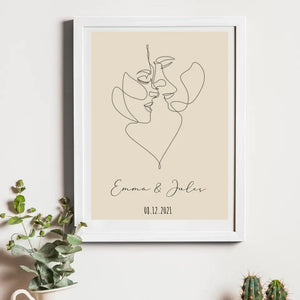 Abstrait – Cadeau personnalisé – Henriette & Co