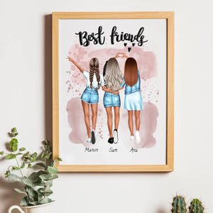 Trio – Cadeau personnalisé – Henriette & Co