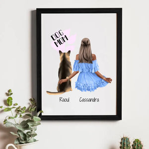 Dog Mom – Cadeau personnalisé – Henriette & Co