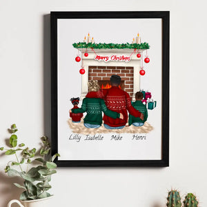 XMAS Family – Cadeau personnalisé – Henriette & Co