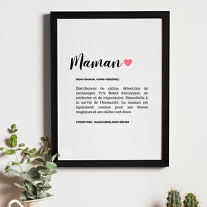 Mamounette – Cadeau personnalisé – Henriette & Co