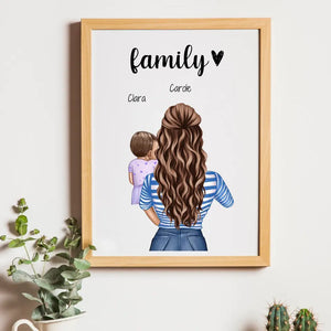 MAMAN & ENFANTS – Cadeau personnalisé – Henriette & Co