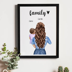 MAMAN & ENFANTS – Cadeau personnalisé – Henriette & Co