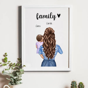MAMAN & ENFANTS – Cadeau personnalisé – Henriette & Co