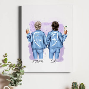 Besties – Cadeau personnalisé – Henriette & Co