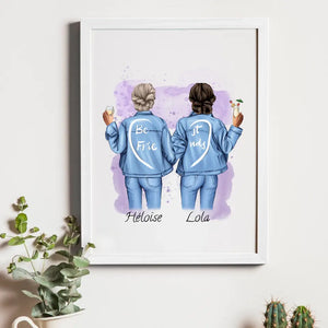 Besties – Cadeau personnalisé – Henriette & Co