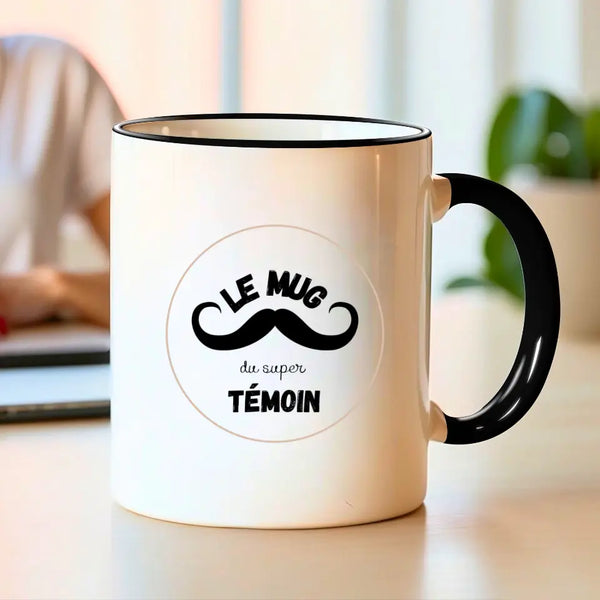 Le mug du super témoin