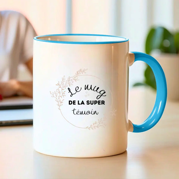 Le mug de la super témoin