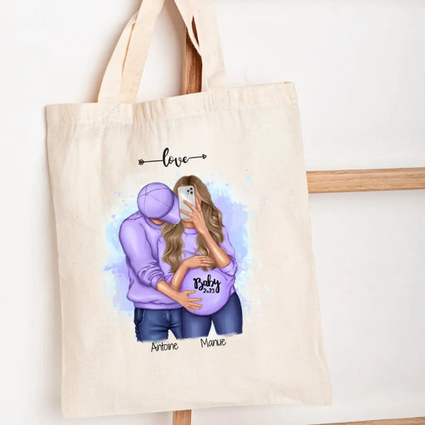 Tote Bag - Baby is coming
