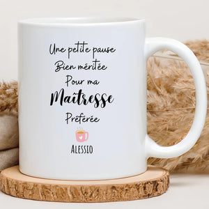 Pause café – Cadeau personnalisé – Henriette & Co