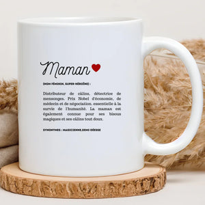 Mum of girl and boy – Cadeau personnalisé – Henriette & Co