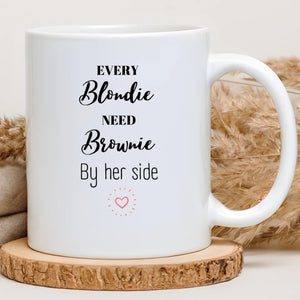 Blondie & Brownie – Cadeau personnalisé – Henriette & Co