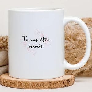 Tu vas être mamie – Cadeau personnalisé – Henriette & Co