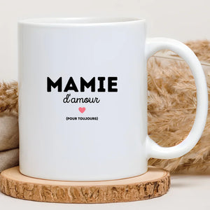 Mamie d'amour – Cadeau personnalisé – Henriette & Co