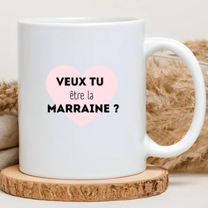 Veux-tu être la marraine ? – Cadeau personnalisé – Henriette & Co