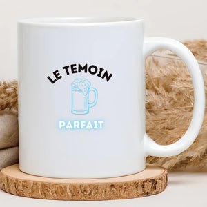 Le témoin parfait – Cadeau personnalisé – Henriette & Co