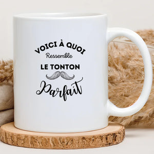 Tonton parfait – Cadeau personnalisé – Henriette & Co