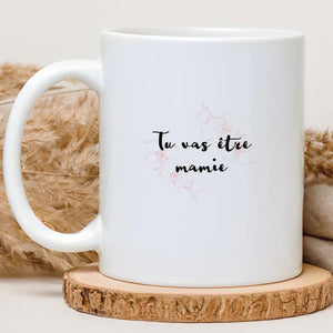Tu vas être mamie – Cadeau personnalisé – Henriette & Co