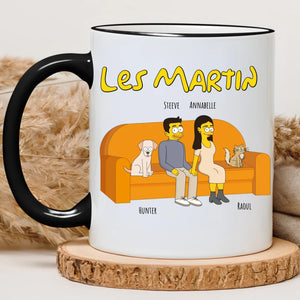 Love Cartoon – Cadeau personnalisé – Henriette & Co