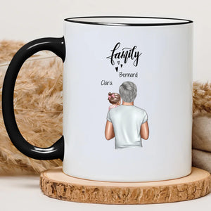 Papy & enfants – Cadeau personnalisé – Henriette & Co