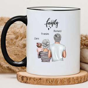 Grands parents & enfants – Cadeau personnalisé – Henriette & Co